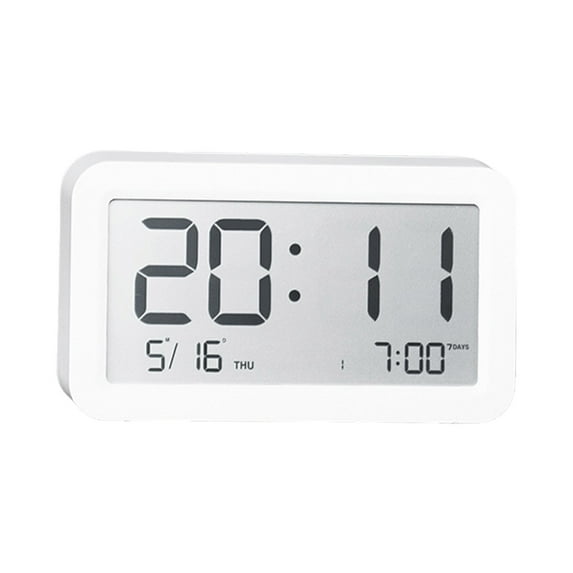 CIYISON Table Clock, Quiet Timepieces Digital Clocks for Students and ...