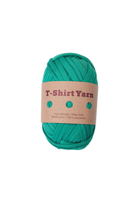 Thick Knitting Yarn, Elastic Fabric Cloth T Shirt Yarn, Spaghetti Yarn for Hand DIY Bag Blanket Cushion Crocheting