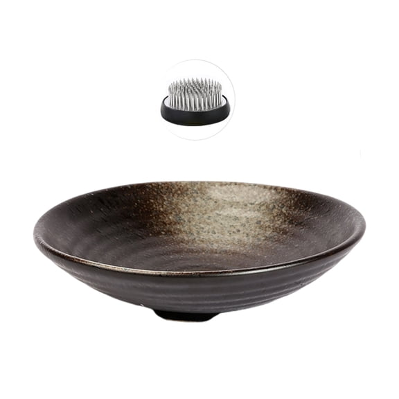 CIYISON Traditional Plant Display Container Ceramic Flower Bowl Flower Arrangement