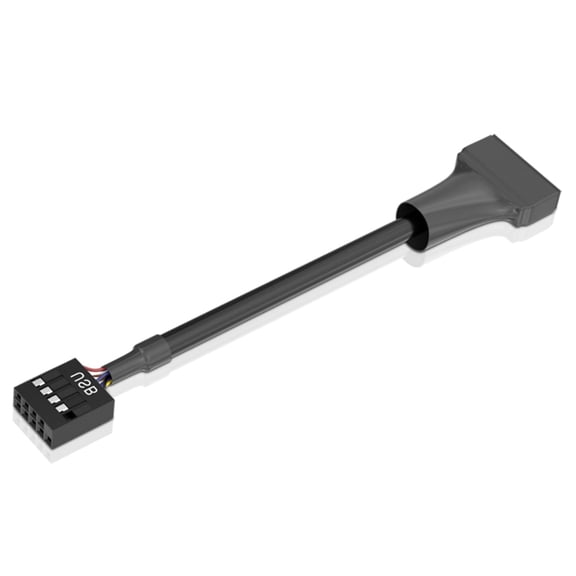 CIYISON USB 3.0 Header to USB 2.0 Converters Cable 19/20Pin to 9 Pin Male Female for Motherboards Extension