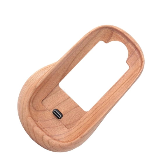 CIYISON USB C Mouse Chargers Stand for Mouse Wooden Dock With Ergonomic Design & NonSlip Surfaces