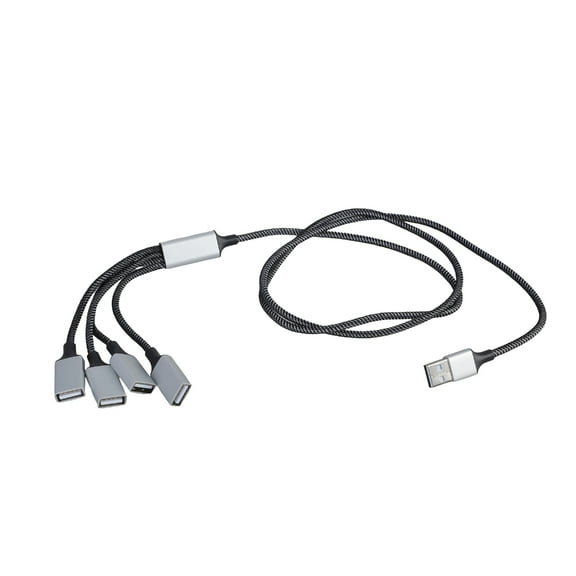 CIYISON USB Power Extension Cord 4Ports USB Splitter Cable for Easy Device Management on Laptops and Desktops OTG USB Hub