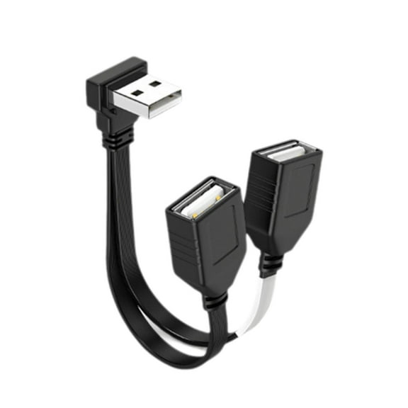 CIYISON USB 1 To 2 Splitter Cable Male To Female Power Extension Adapter For PC Car