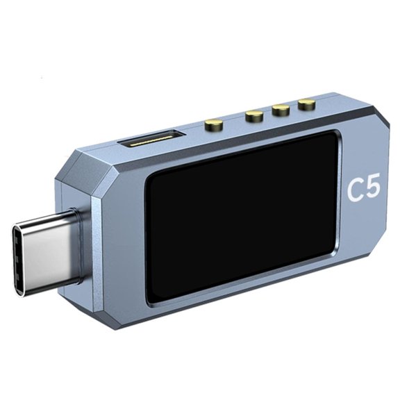 CIYISON USB Type C Power Meter Multimeter with Firmware Upgrades and PC Connection
