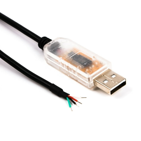 CIYISON USB to RS485 Serial Cable 4P FTDI Chipset Data Adapter Converter Cable RS485 Serial Connection Replacement for PC