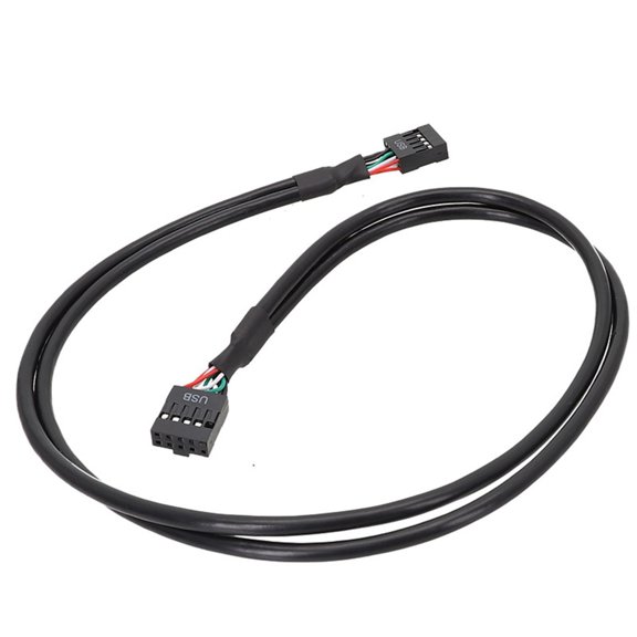 CIYISON USB2.0 Internal Mainboard Header Cable USB 9pin Female to Female Mainboard Line