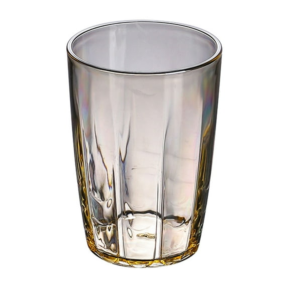 CIYISON Unbreakable Plastic Drinking Glasses 410ml Shatterproof Water Tumblers Reusable Fruit Juice Beer Champagne Cup for Bar