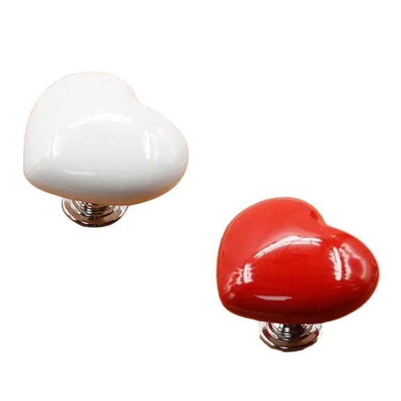 CIYISON Unique Heart Toilet Press Button Water Press Flush Button Bathroom Special Decor