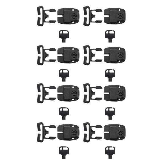 CIYISON Universal Hot Tub Cover Latches Durable Hot Tub Cover Locks Plastic Locks Enhanced Safety for Your Tub 1pc/4pcs/6pcs