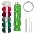 thumbnail image 1 of CIYISON Upgraded Weaving Knitting Looms Spool DIY Knitted Machines Tool Yarn Rope Knitters 6-color/8-color for Craft Enthusiasts, 1 of 20