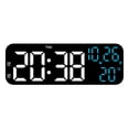 thumbnail image 1 of CIYISON Versatile LED Digital Alarm Clock with Large Display Desk Clock Voice Control, 1 of 13