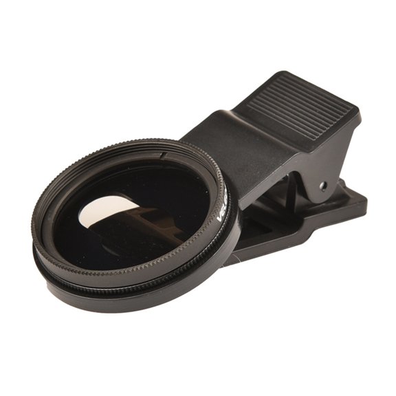 CIYISON Versatility 37mm CPL Camera Lens Filter, Boosting Contrast and Color Depth, Easy Clip On Design for Smartphones