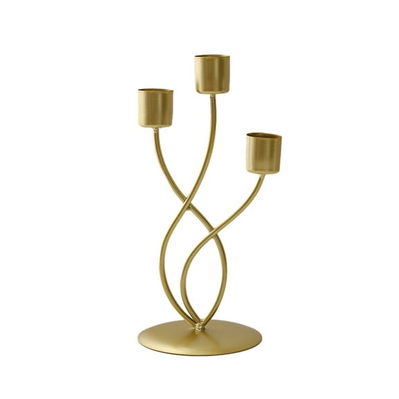 CIYISON Vintage Candlestick Holder Nordic Styles Taper Candle Holder Iron Metal Candle Stand for Home Dining Room Decoration