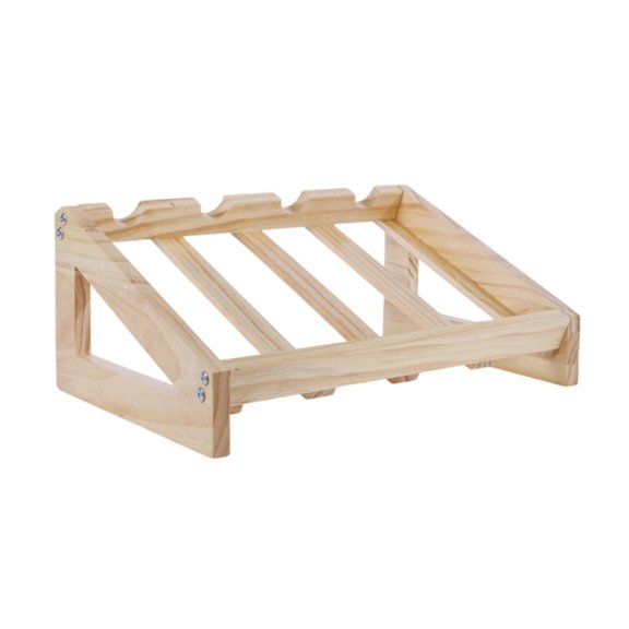 CIYISON Vintage Wood Drink Holders Kitchen Pubs Shelf Multipurpose Homes Furnishing