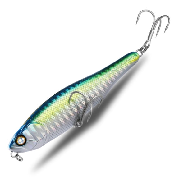 CIYISON Walking The Dog Artificial Baits Topwater Pencil Popper Fishing Lures Hard Baits for Trout Fishing Tackle Accessories