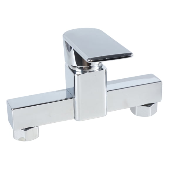 CIYISON Wall-Mounted Shower Faucet Single Handle Bathroom Bathtub Hot and Cold Water Mixer Faucet Stainless Steel Shower Tap