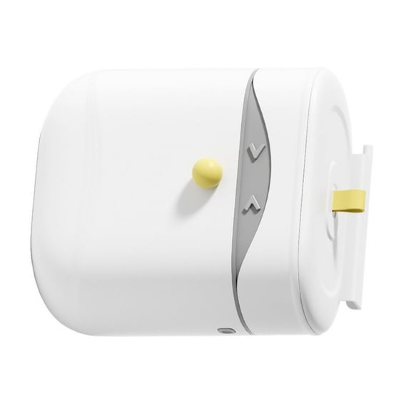 CIYISON Wall Mounted Slide Lid Trash Bin For Kitchen Space Saving ABS Materials Medium And Large Size