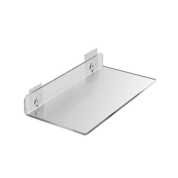 CIYISON Wall Mounted Storage Holders Record Shelf Acrylic Display Shelves Clear Holder Floating Storage Stand Rack Organizers
