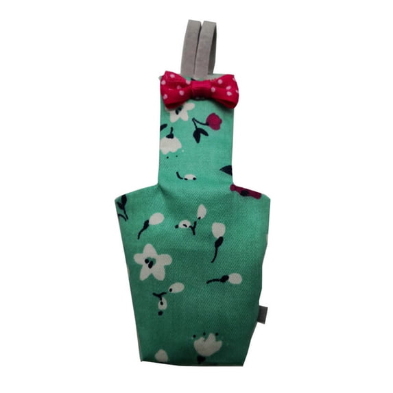 CIYISON Washable Parrot Bird Diaper Bowtie Cute Floral Fruit Print Pet Bird Flight Suit