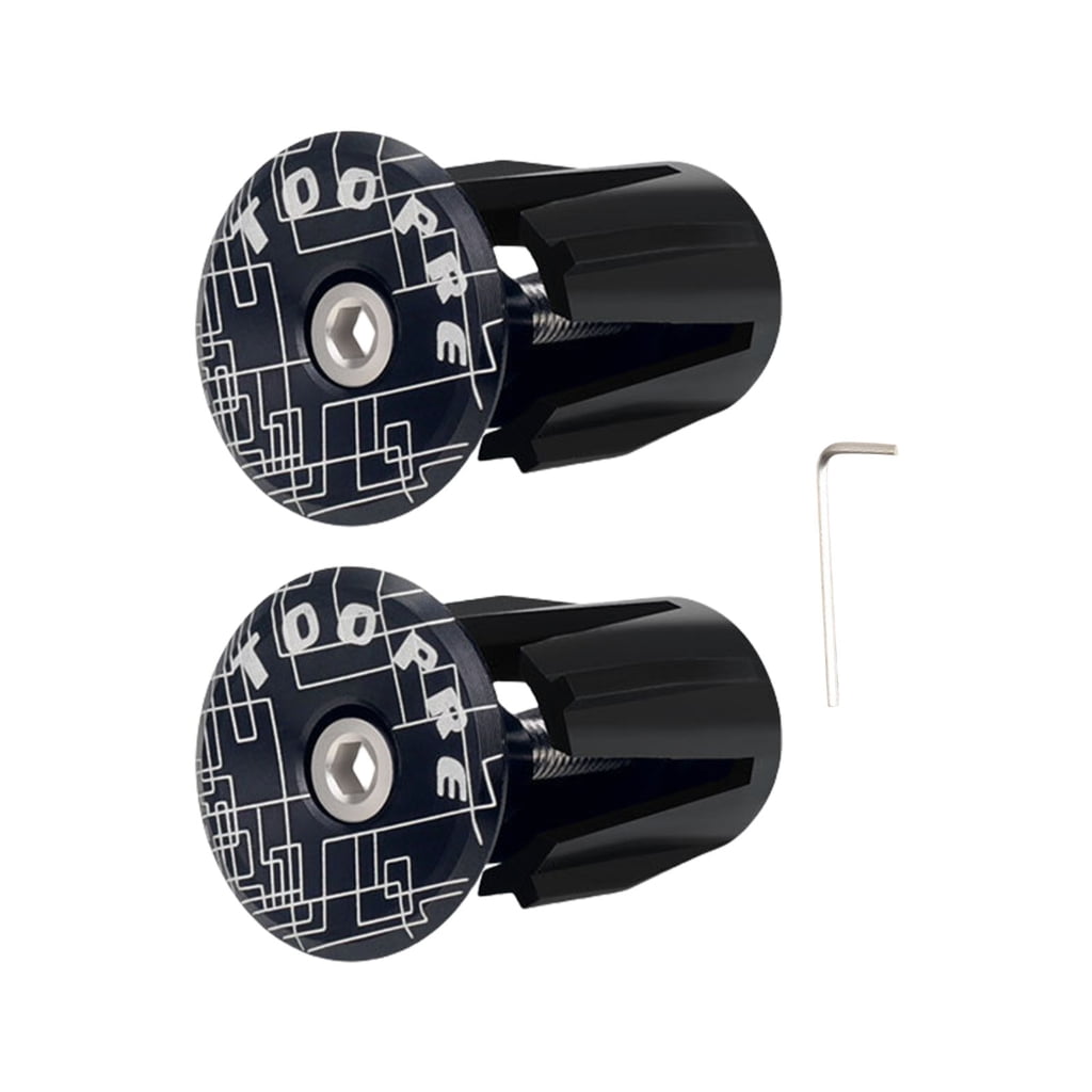 CIYISON Weatherproofed Bicycles Handlebars End Plugs Universals Bike ...