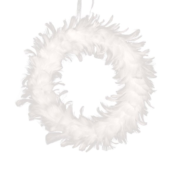 CIYISON White Wreath Christmas Day Wedding Party Photo Props Home Decorations