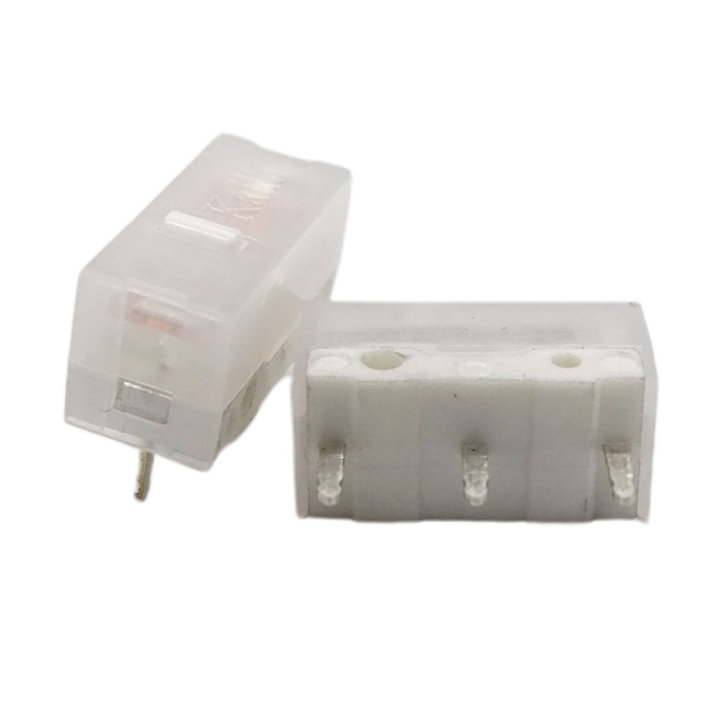 CIYISON White GM 8.0 Mouse Micro Switch 3 Pin 90 Million Clicks Life ...