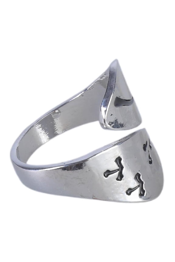 Wrap Open Rings Dandelion Rings Adjustable Band Ring Silver Jewelry Finger Ring