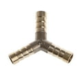 thumbnail image 1 of CIYISON Y Shape 3 Way Joint Splicer Tube Hose Connector 3 way Union Brass Fitting for Household Liquid, 1 of 12