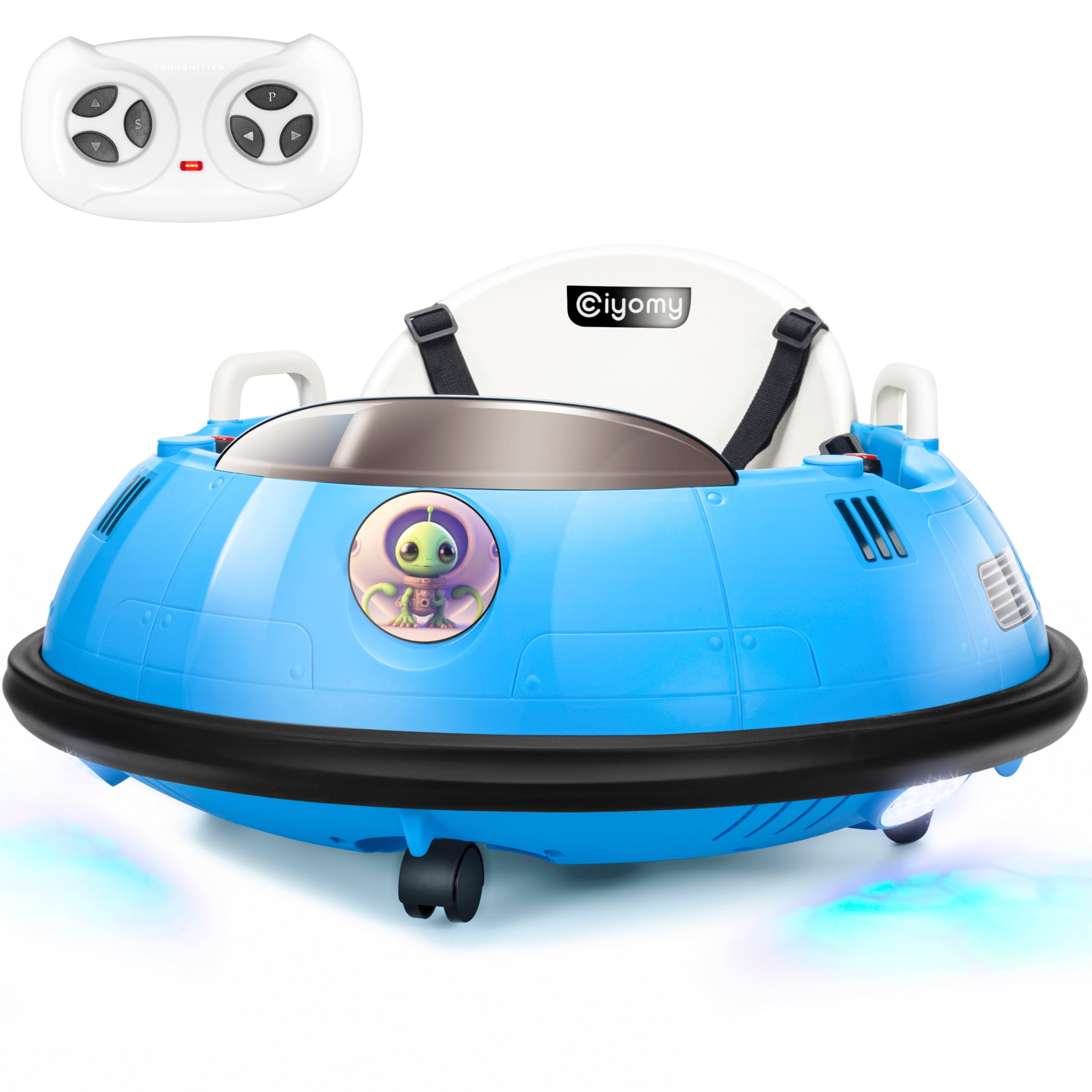 CIYOMY 12V Electric Bumper Car for Kids & Toddlers,Ride On