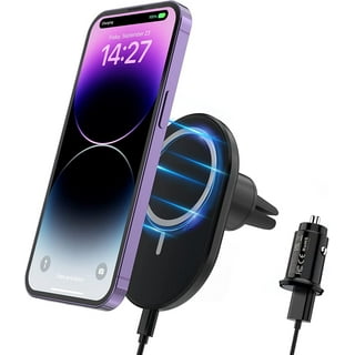 30W Wireless Car Charger Phone Holder Air Vent Mount For iPhone 15 Pro 14  13 12