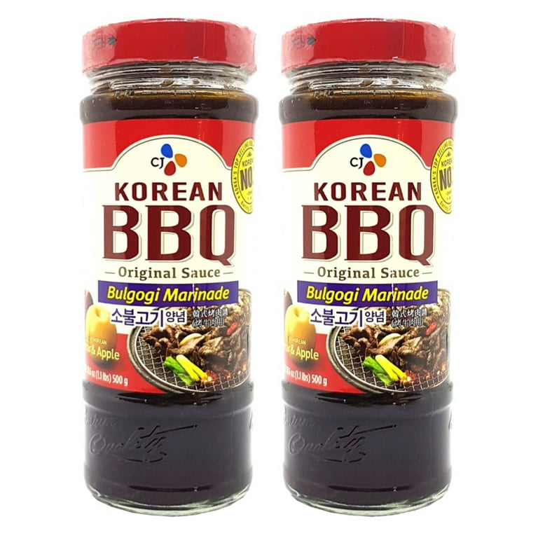 C-J Korean BBQ Sauce Bulgogi Marinade Oz Pack of with Pear