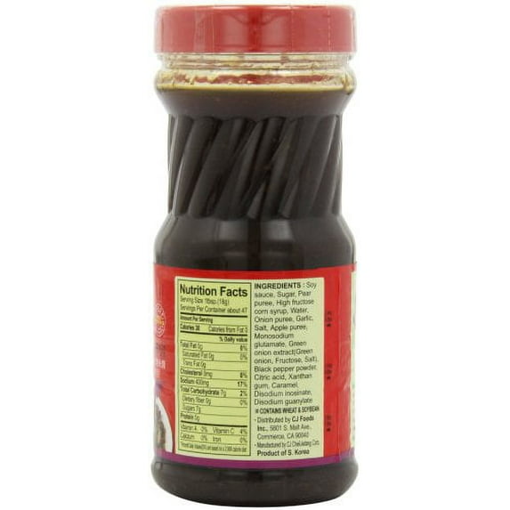 CJ Korean BBQ Sauce Bulgogi 29 63 Ounce Bottles Pack of 4