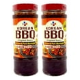 thumbnail image 1 of CJ Korean BBQ Sauce CHICKEN & PORK HOT & SPICY Marinade 16.9 oz. (Pack of 2), 1 of 7