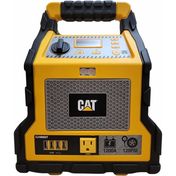 CJ1000DXT 1200 Peak Amp Jump Starter and Powerstation w/200 watt Inverter