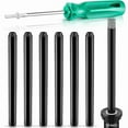 thumbnail image 1 of CJB10" Popup Riser Extensions Compatible with Rain Bird 1800, Sprinkler Head Riser Extender with RotorTool Screwdriver Fits 1/2” Male/Female, Garden Lawn Irrigation Spray Head Upgrade, 7 Set, 1 of 1
