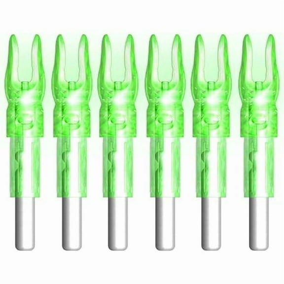 CJB6PCS G X H S GT Led Lighted Nocks for Arrows with .165 .204 .233 .244 .246 Inside Diameter,Screwdriver Included