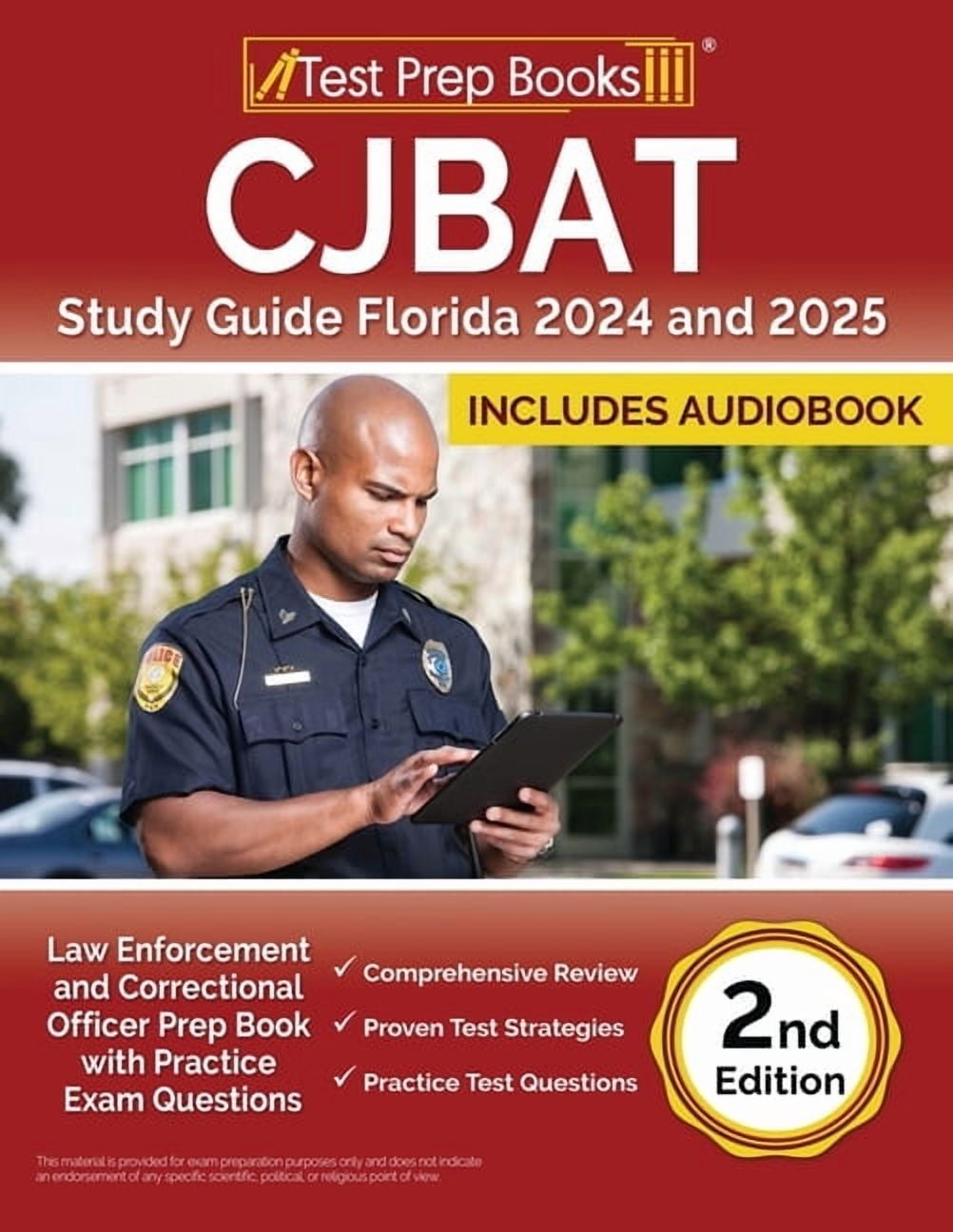 CJBAT Study Guide Florida 2024 and 2025: Law Enforcement and ...