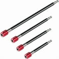 thumbnail image 1 of CJBDrill Bit Extension Set,4Pcs Magnetic Drill Screwdriver Bit Holder Bar Chuck Adapter Extender 1/4 inch Hex Quick Release Bit Holder for Impact Driver Screws Nuts Drill, 1 of 1