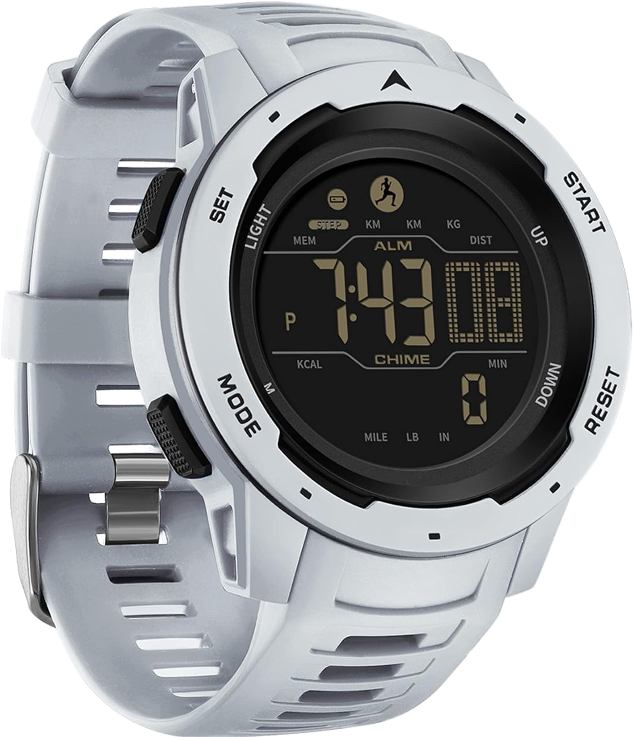 Watch with timer and step counter new arrivals