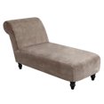 thumbnail image 1 of CJC Armless Lounge Chaise Slipcover Velvet Chaise Chair Covers Stretch Chaise Couch Cover, 10 Colors, 1 of 7