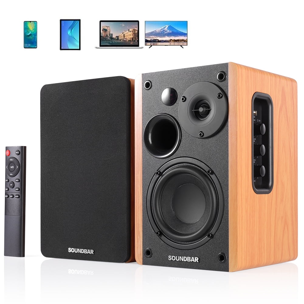 Studio monitors with store optical input