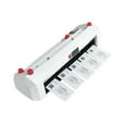 thumbnail image 1 of CJC Business Card Cutter Automatic Binding Machine Auto Feeding Electric Card Cutter Adjustable Name Card Slitter for 3.5"x2" Card - 110V, 1 of 9