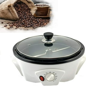 CJC Electric Coffee Bean Roaster Machine, Multifunctional Nut Peanut Cashew Chestnuts Roasting, Non-Stick Design, 800g Capacity, 110V