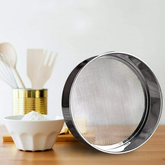 CJC Flour Sifter Electric Automatic Sieve Shaker Vibrating Sieve Machine 40 Mesh Screen Stainless Steel for Powder Particle Bean