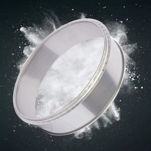 CJC Flour Sifter Electric Automatic Sieve Shaker Vibrating Sieve Machine 50 Mesh Screen Stainless Steel for Powder Particle Bean