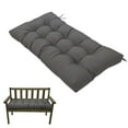thumbnail image 1 of CJC Indoor/Outdoor Garden Bench Seat Cushions, Patio Bench Soft Rocking Chairs Pad Lounger Seat for Porch Wicker Loveseat Settee, 51 x 19.6 inch, Dark Gray, 1 of 10