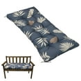 thumbnail image 1 of CJC Indoor/Outdoor Garden Bench Seat Cushions, Patio Bench Soft Rocking Chairs Pad Lounger Seat for Porch Wicker Loveseat Settee, 51 x 19.6 inch, Leaf, 1 of 12