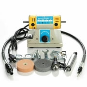 CJC Jewelry Gem Polishing Grinding Machine 110V Mini Table Saw DIY Jewelry Grinder Equipment Tool 0-10000r/min