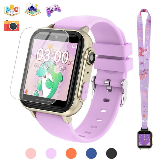 CJC Kids Smart Watch Age 3-12 with 31 Games Video Camera Music Player Educational Toys Birthday Christmas Gifts Boys&Girls
