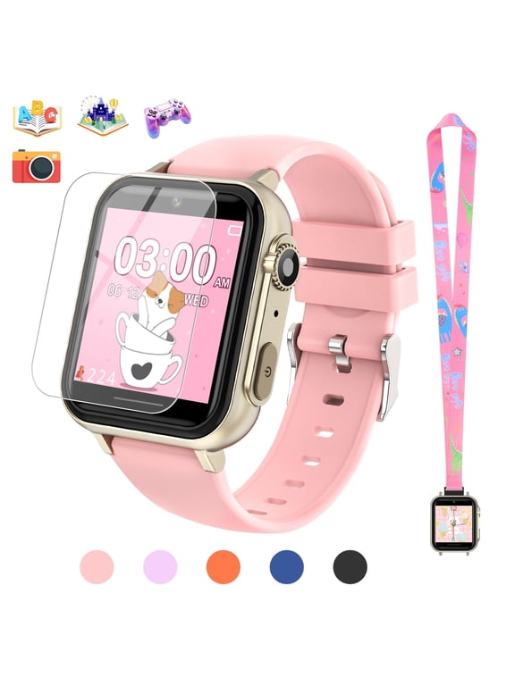 Kids Smart Watch Age 3-12 with 31 Games Video Camera Music Player Educational Toys Birthday Christmas Gifts Boys&Girls